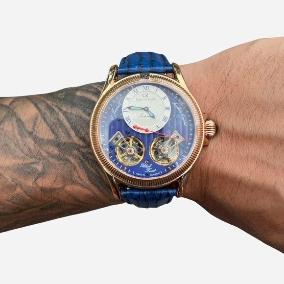 carl von zeyten Other - Carl von Zeyten Model no. CVZ0084SBLS - Limited Edition - Watch Man